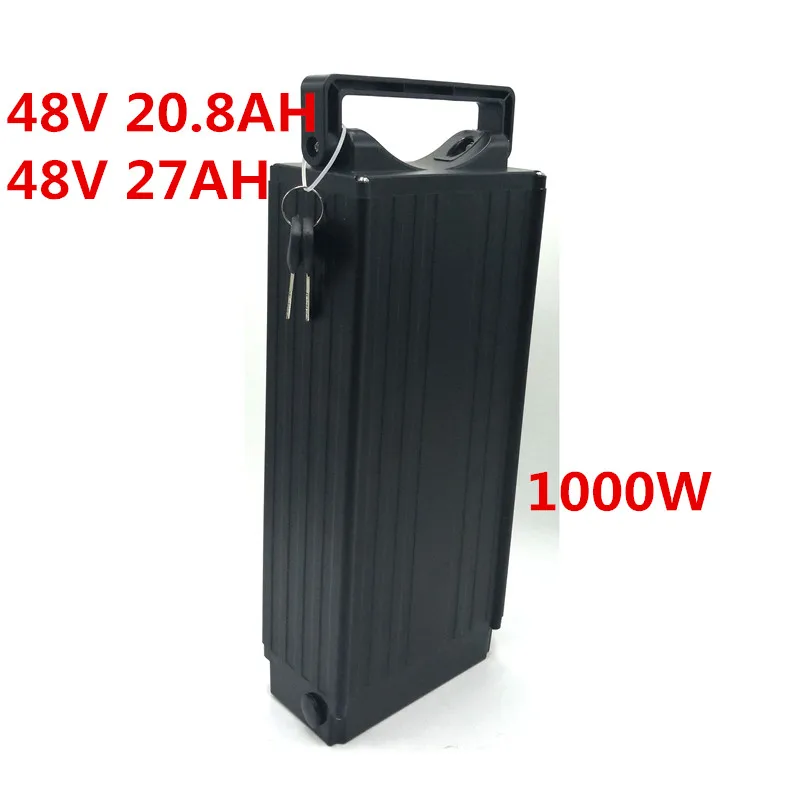 Электрический велосипед 48 в 20 ач 27 задняя стойка аккумулятор для Bafang BBS01 02 большой