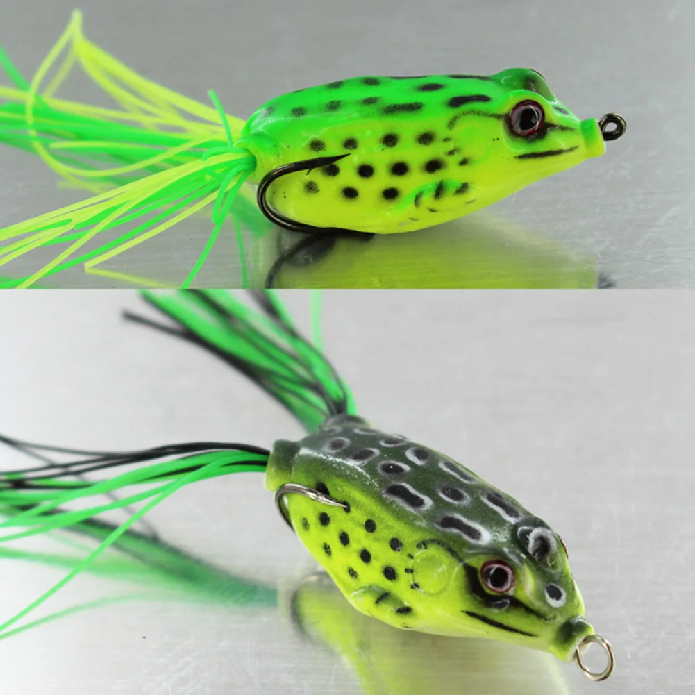 Приманка лягушка Ray Лягушка Topwater рыболовный воблер мягкие наживки для рыбалки