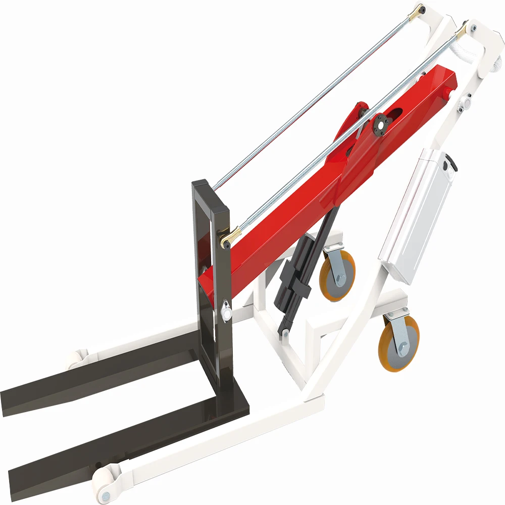 Электрический вилочный погрузчик| |