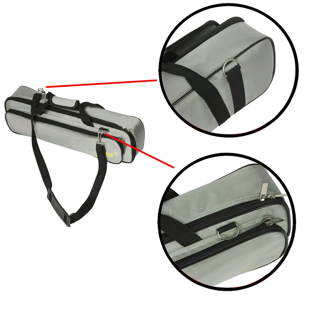 

Concert Flute Padded Flute Bag Backpack Soft Case Lightweight with Carry Handle Shoulder Strap Woodwind Instruments Accessories