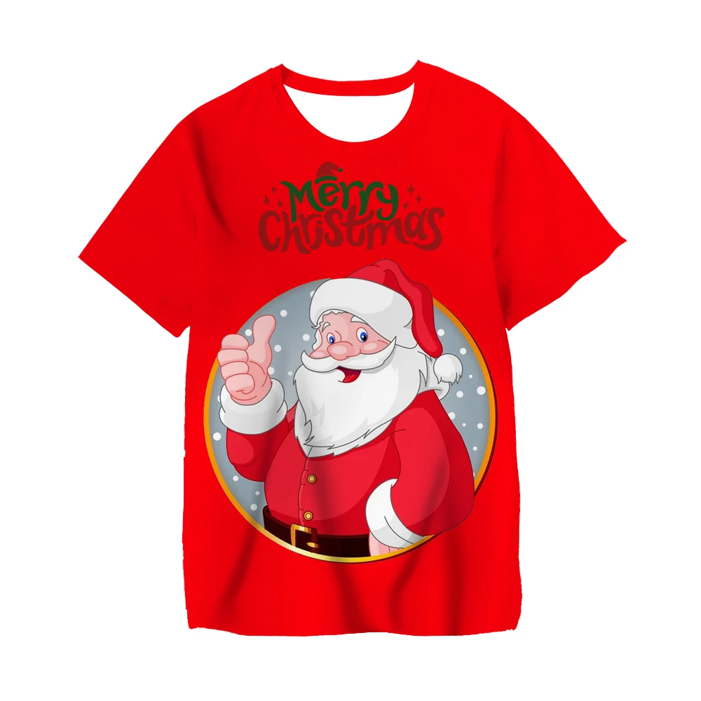 

Merry Christmas T-shirt For Baby Boys Girls Clothes Children Clothing Christmas Party Costume Kids Girls Tops Tees Boys T Shirt