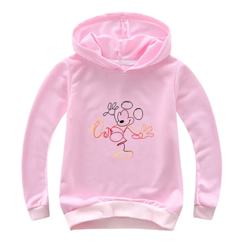 Толстовки с капюшоном больших размеров для мальчиков и девочек весенне осенние