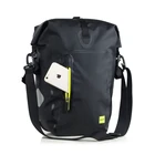 Сумка Rhinowalk Pannier, велосипедная седельная сумка, MTB дорожный велосипед, задняя стойка, сумка, рюкзак на плечо, водонепроницаемый, многофункциональный, большая емкость