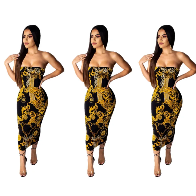 Летнее модное женское сексуальное платье в английском стиле без рукавов