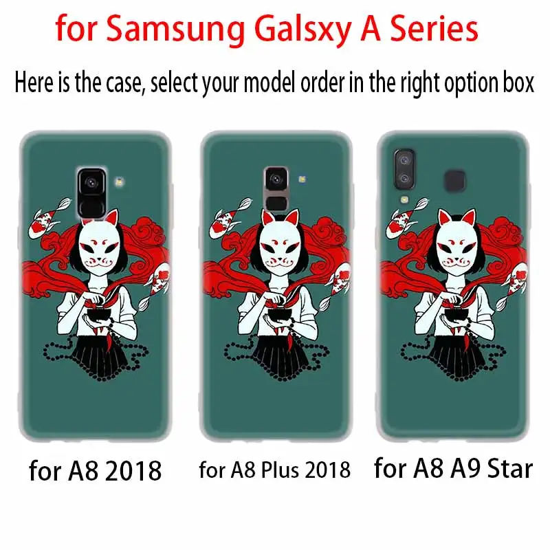 Fox Mas case Silicone cover For Samsung A10 A20 A30 A40 A50 A70 A31 A41 A51 A71 a10s S E Note 8 9 10 Pro Star | Мобильные телефоны