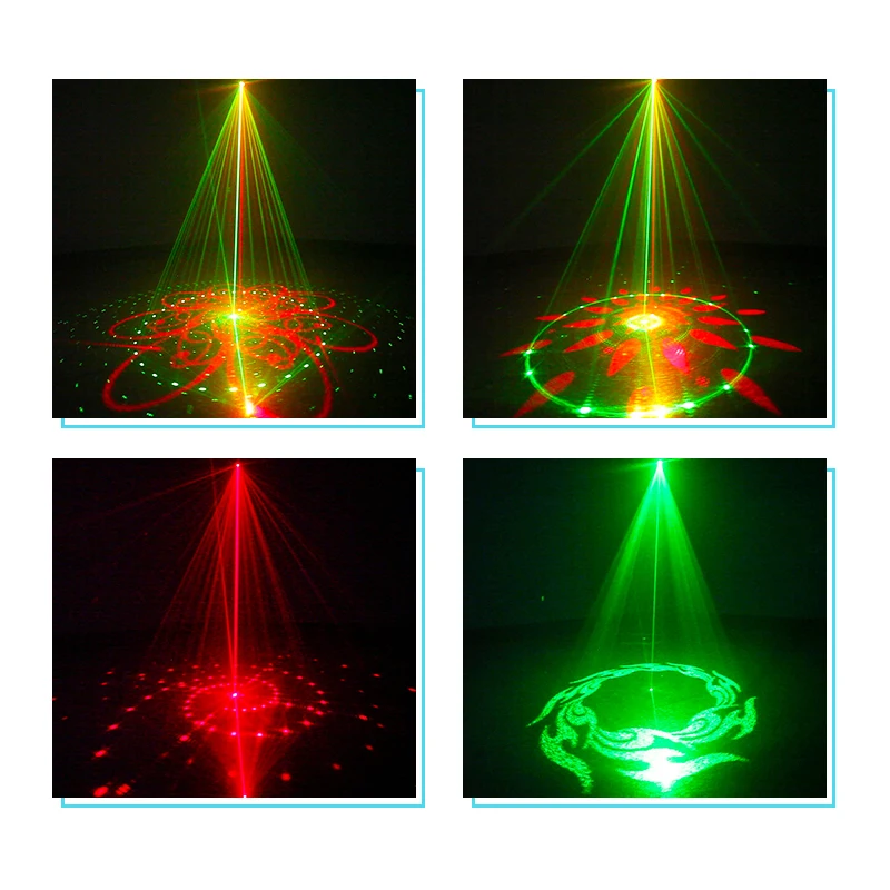 Новинка миниатюрный лазерный сценический светильник на батарейках с Usb Ktv-бар