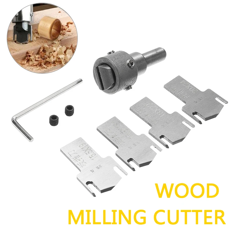 

Сверло для изготовления деревянных колец, Фрезерный резак, кольцевой нож, инструмент для формирования колец, лезвия HSS для DIY, инструмент для...