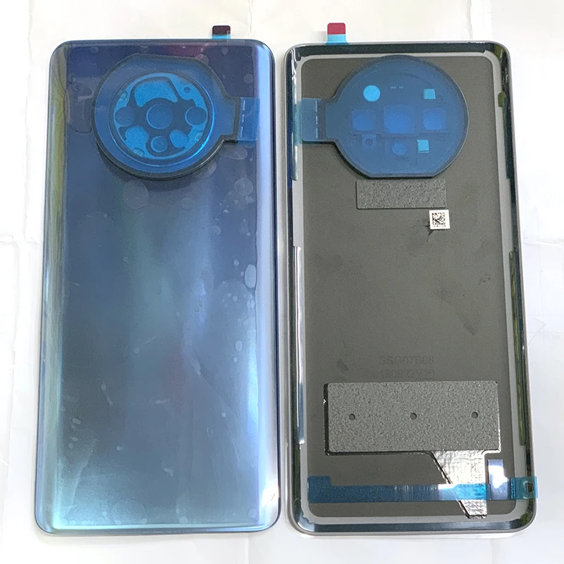 M& Sen для 6,5" OnePlus 7 T Oneplus 7 T стеклянный чехол для задней крышки батареи корпус+ рамка для камеры+ объектив+ вспышка+ клейкая наклейка