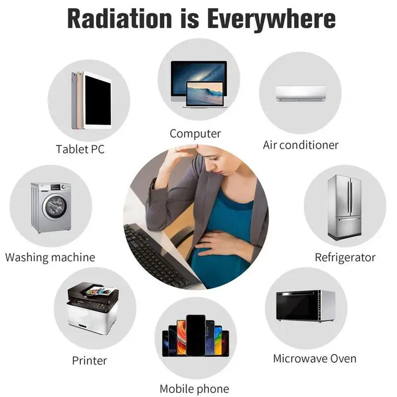 Wholesale 1Pcs EMR Scalar Energy Phone Sticker Anti Health EMP Protection Radiation Keep For Pregnant EMF R5J2 | Мобильные телефоны