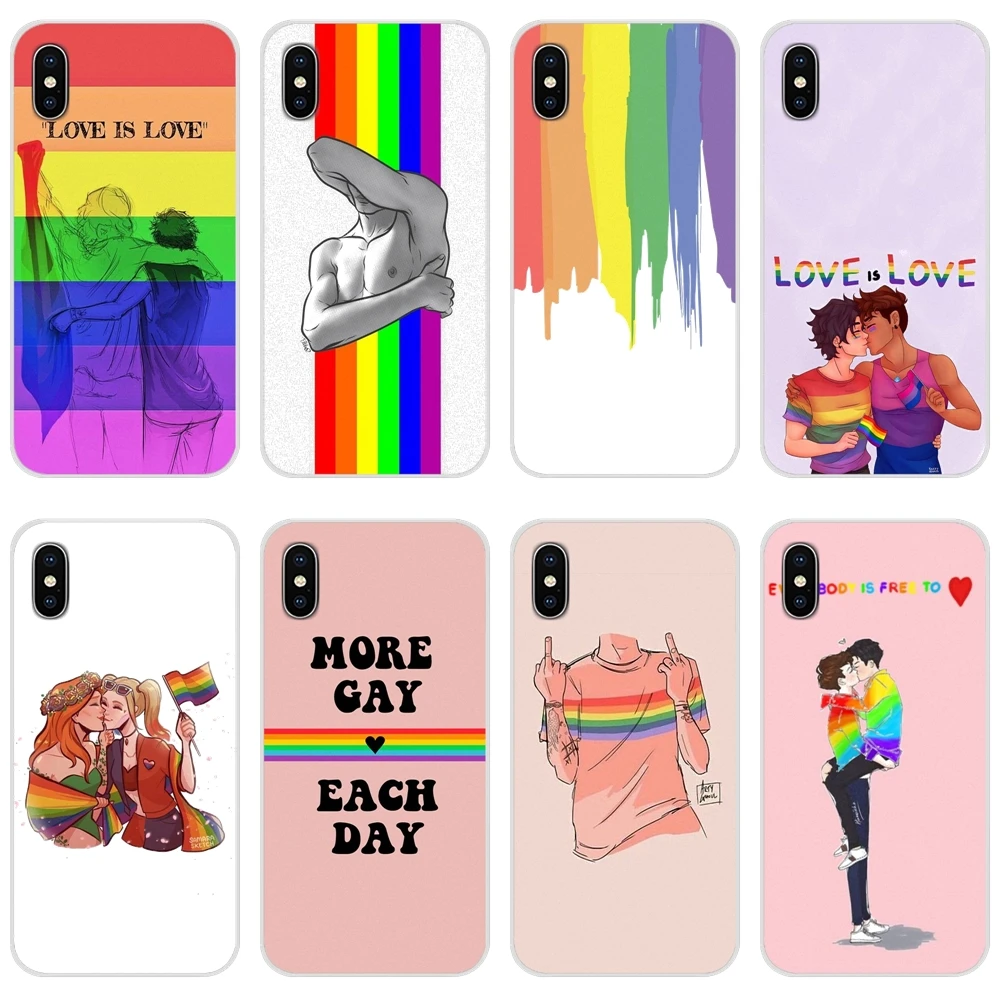 Аксессуары чехлы для телефонов гей лесбиянок ЛГБТ Радуга Huawei Y5 Y6 Y7 Y9 Prime Pro GR3 GR5 2017
