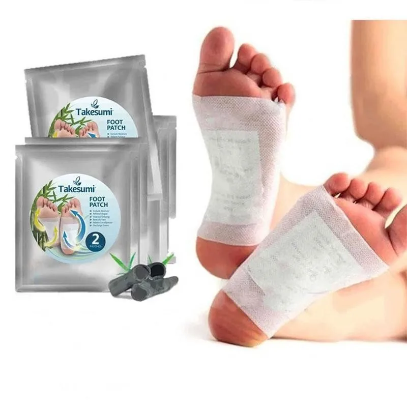 

Wormwood Detox Foot Patch Bamboo Vinegar Foot sticker Improve Sleep relieve fatigue Slimming Adhersive Foot Care Pads