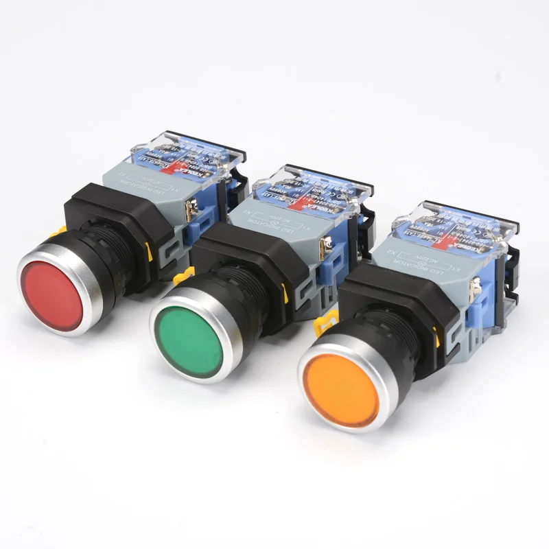 Регулируемый/2-кнопочный переключатель с светильник кой 22 автоматическая