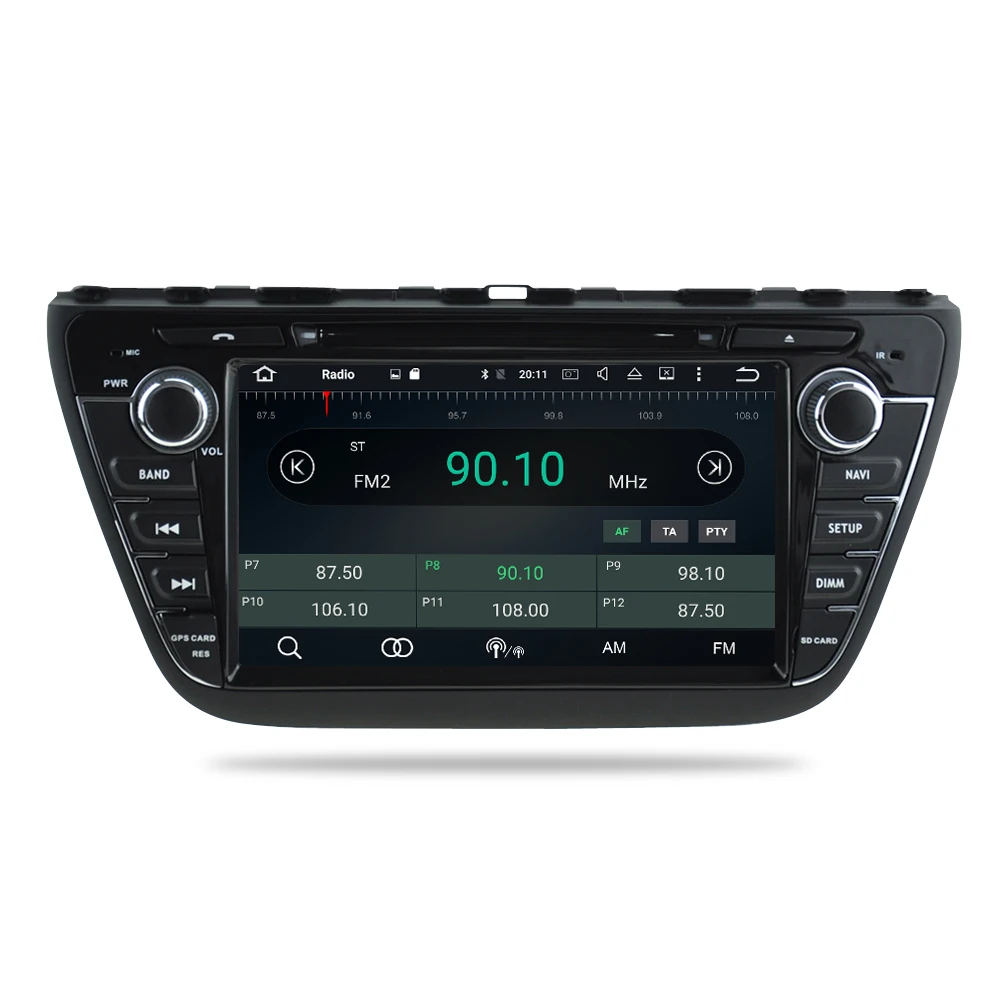 4G RAM Android 10 0 Автомобильный DVD стерео для Suzuki SX4 S Cross 2014 2015 2016 GPS навигация Видео