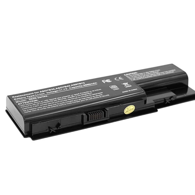 Аккумулятор 10 8 В 6 ячеек для ноутбуков Acer Aspire 5720 5730 5739 5910 5920 5930 5935 5942 6530 6920 6930 7220 AS07B31