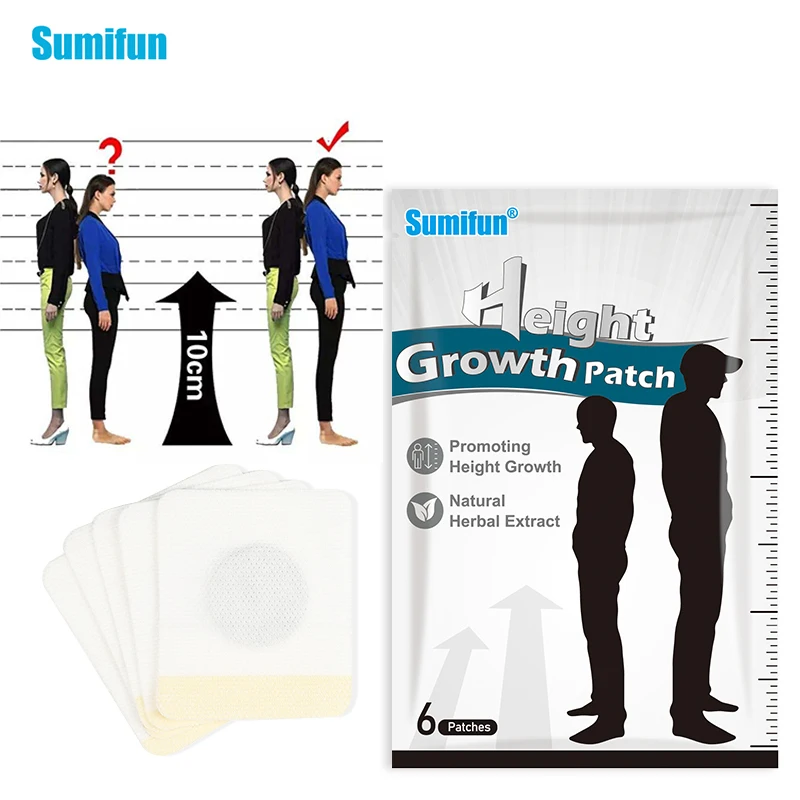 

6-36Pcs Sumifun Height Enhancer Patch Growtaller Plaster Patch in Foot Increase Height Growth Foot Patch For Adults and juvenile