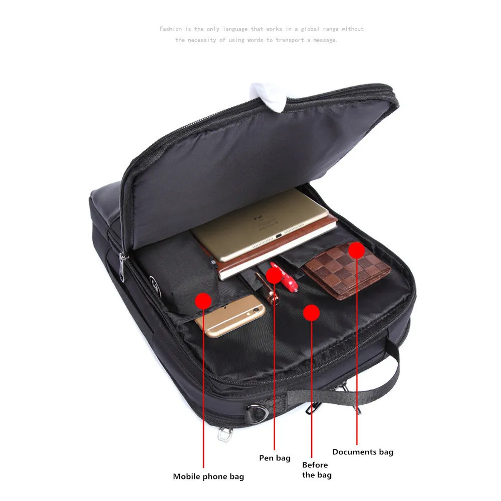 

2019 Men Backpack Expandable Weekend Travel Backpack Men Water Repellent Laptop Backpack Computer Back Pack Male Bagpack