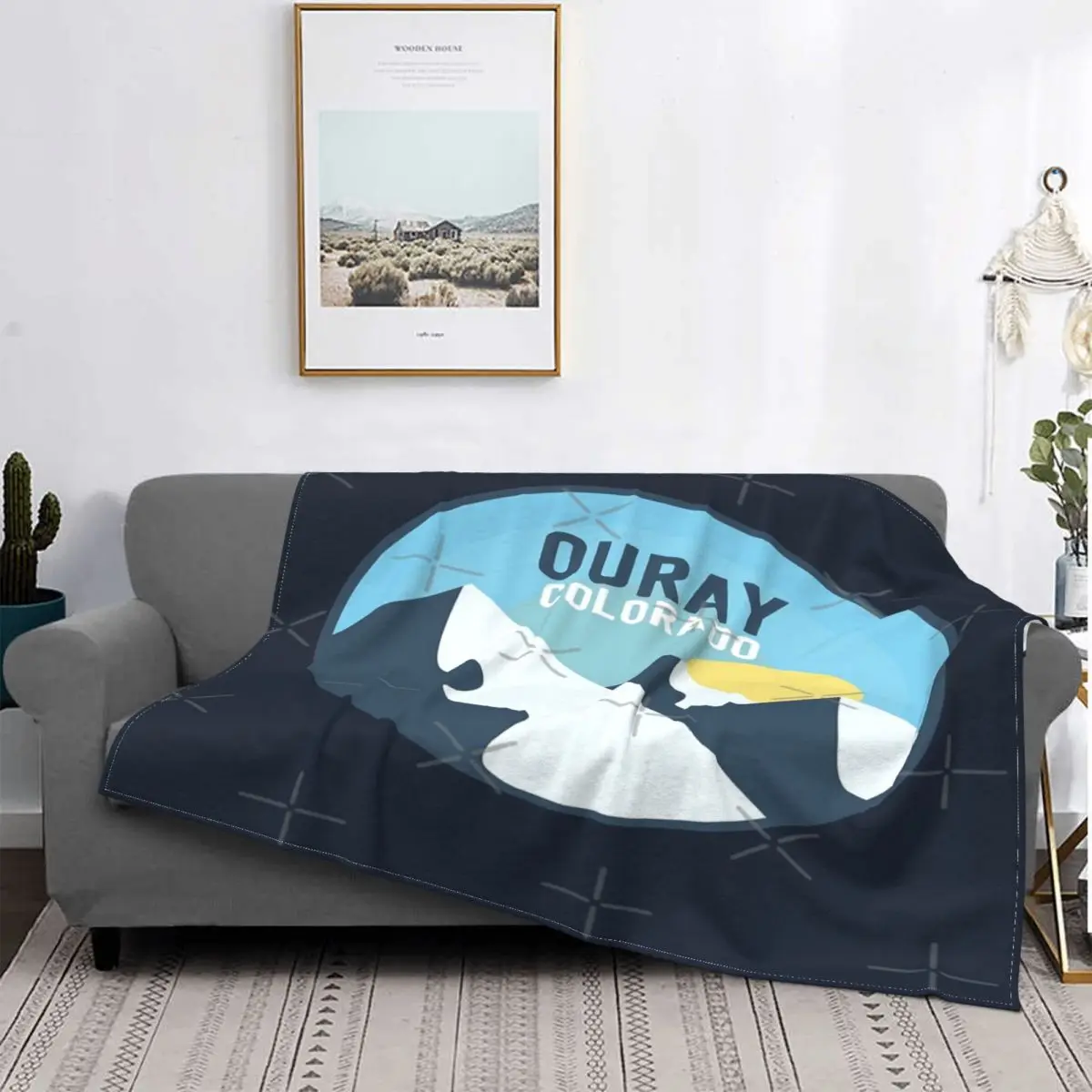 

Ouray-colcha a Куадрос для детей, manta de muselina para cama, 135, Колорадо, 40