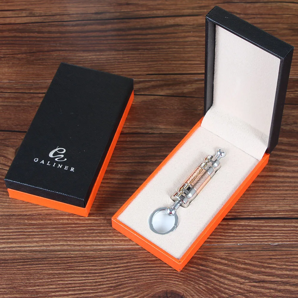 

GALINER Cigar Punch Vintage Sharp Cigar Cutter 2 Size Cigar Drill Hole Cigars Guillotine