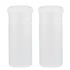 2 шт. коробка для хранения кистей для бритья Чехлы для Путешествий Держатель кистей для макияжа подставки для кистей для бритья с регулируемой высотой