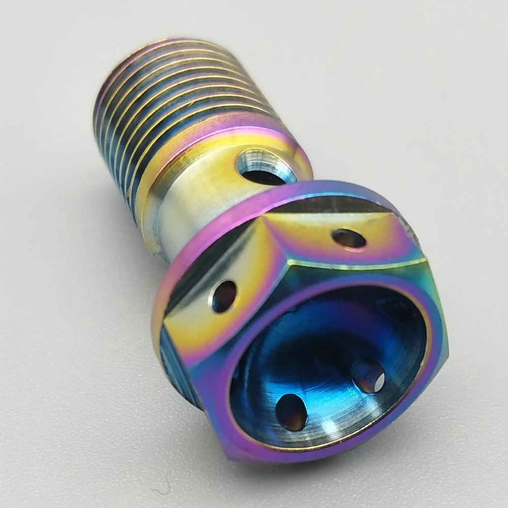 M10 Штангенциркули для мотоцикла трубчатые титановые болты шестигранные винты