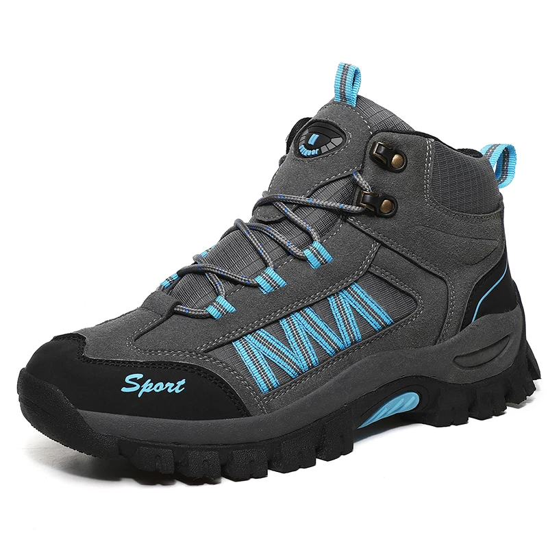 

Outdoor Waterproof Men Hiking Shoes Autumn Mountain Shoes Non-slip Climbing Trekking Shoes Sport Boots Hunting Mens Sneakers
