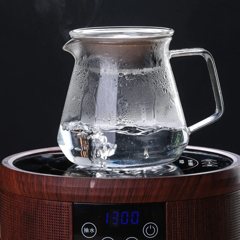 Кофеварка Pour Over из боросиликатного стекла взрывозащищенный кофе эспрессо