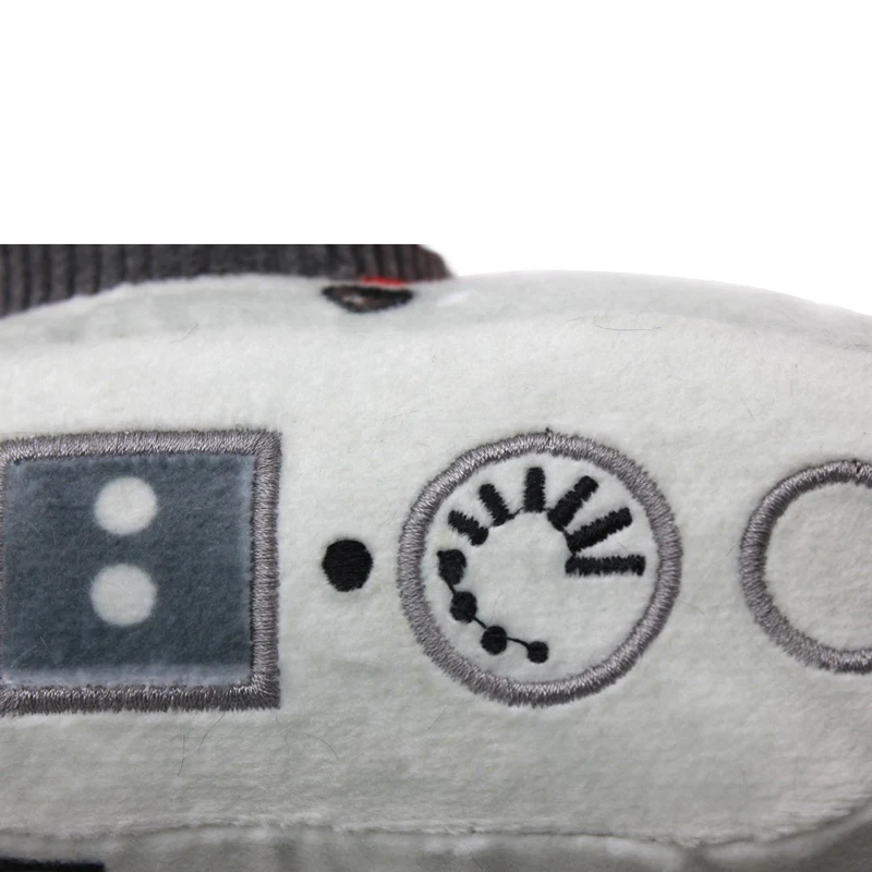 

Pet Dog Cats Toys Antistress Plush Camera Shaped Toy With Cotton Rope Dogs Interactive Squeaky Chew Toy Teeth Cleaning