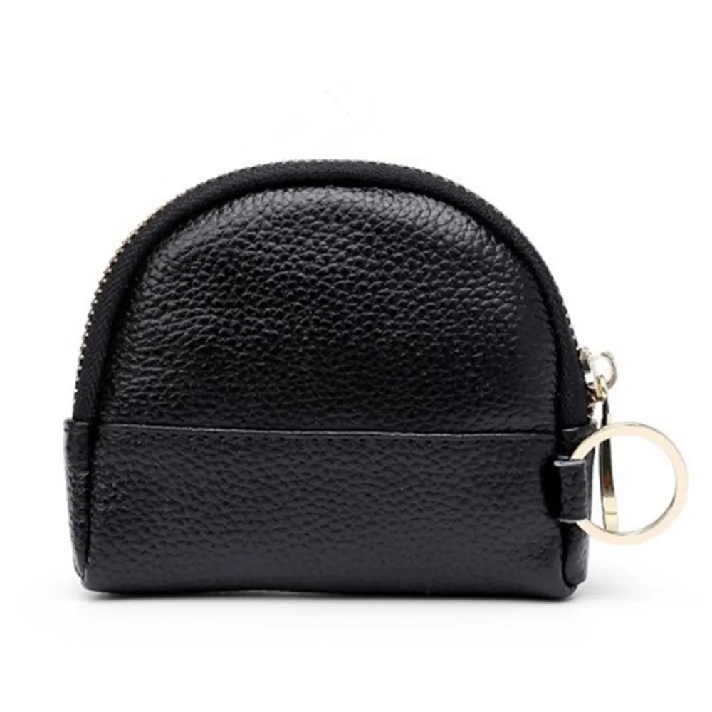 

Hot Selling Zipper Wallet Makeup Bag Cosmetic Bag Coin Purse Real Leather Hand Clutch Card Holder Organizer Ladies Purse