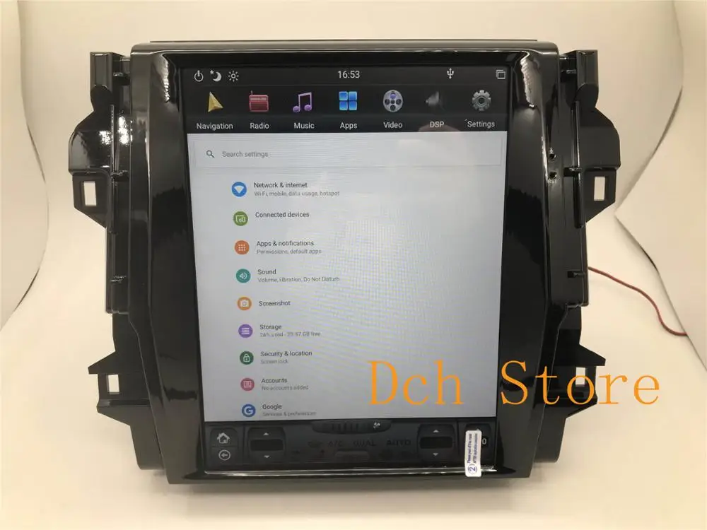 12 1 дюймовый вертикальный автомобильный DVD плеер tesla style Android 9 0 GPS для Toyota Fortuner 2016 2017