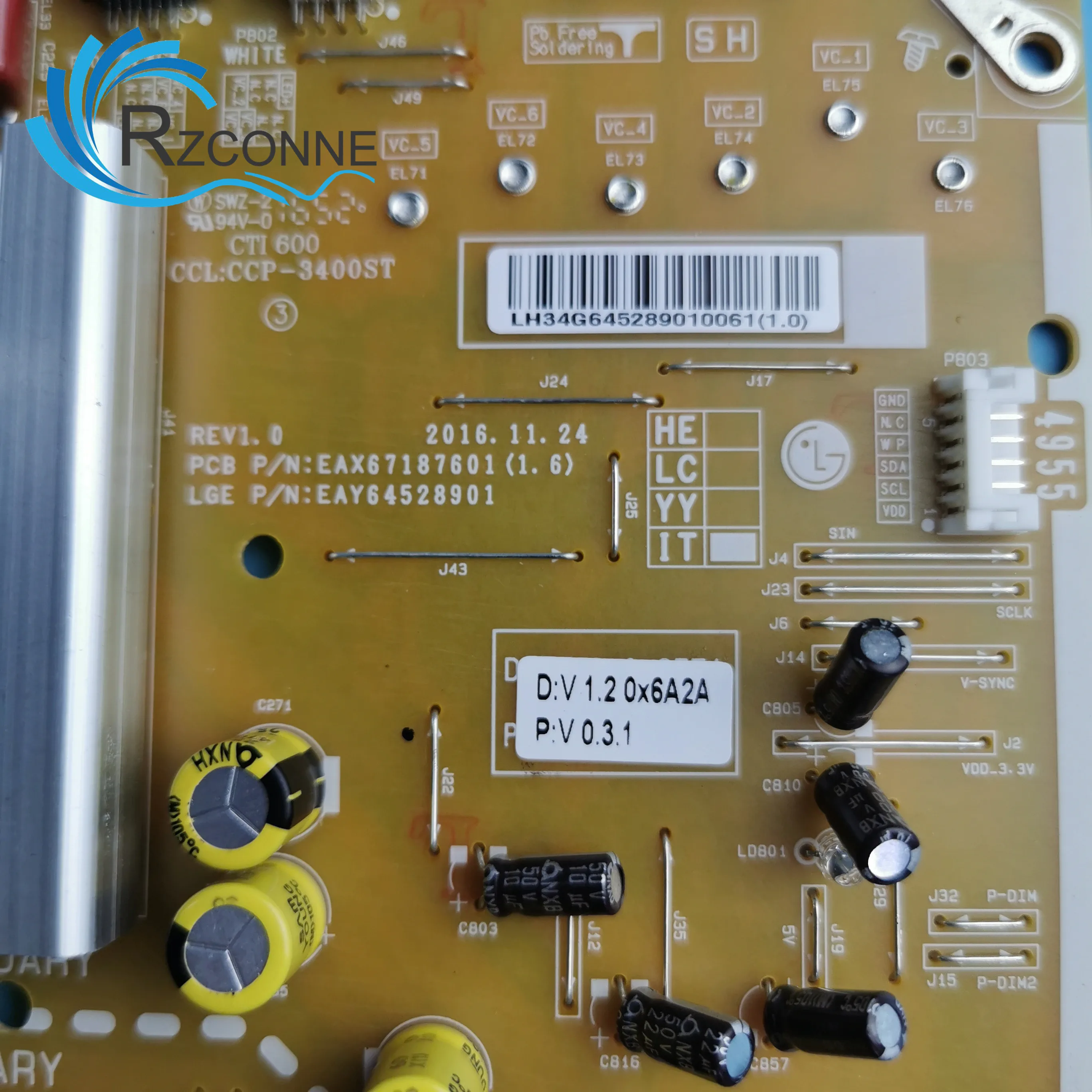 Плата питания карта для LG LCD TV 55UJ7700 LGP4955 17UL6 49UJ750V PLDH L613A 49SJ810V 49SK7900PLA 55SJ800V LC490EGH