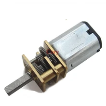 1 шт. DC 3 V/6 V/12 V N20 мини микро-металлическая передача мотора с Шестерни колеса DC моторы 15/30/40/50/60/80/100/200/300/500/ 1000 об/мин CZYC
