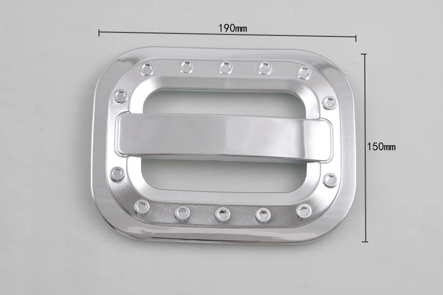 ABS хромированная крышка автомобильного газового топливного бака обшивка обода