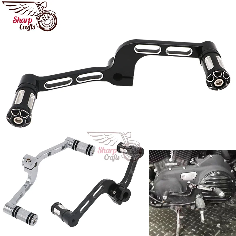 

Motorcycle Accessories CNC Heel Toe Shift Lever Pedal Shifter pegs FootPegs For Harley Sportster XL883 XL1200 1200T Forty Eight