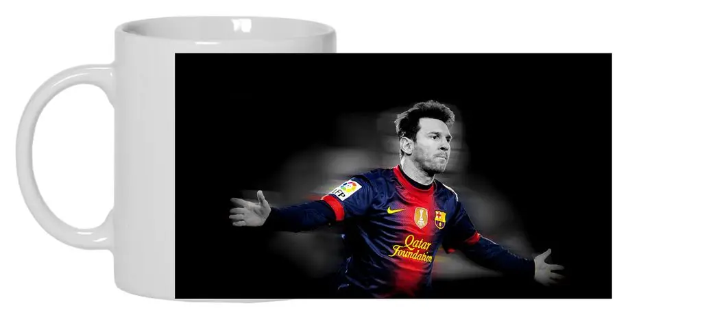 Кружка Лионель Месси № 7 | Дом и сад