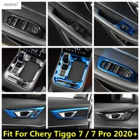 shift gear panel handle bowl door armrest window lift button cover trim for chery tiggo 7 7 pro 2020 2021 accessories interior