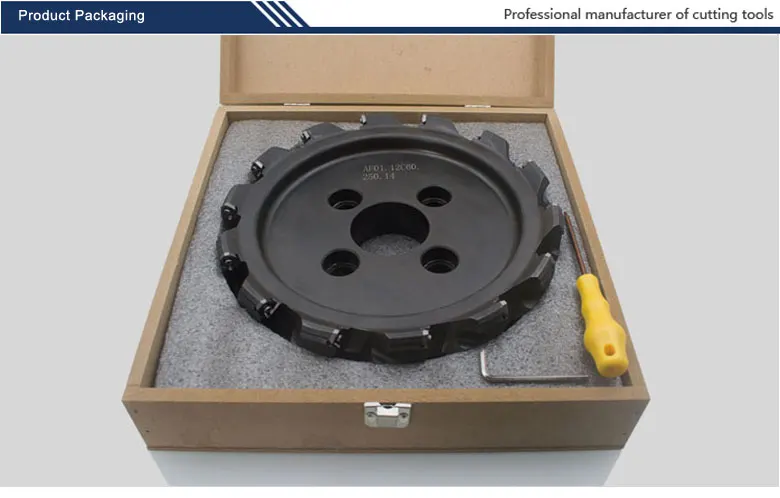 

AF01.12D60.315.18/FMA01-315-D60-SE12-18(1) Indexable milling cutter face miller with inserts SEET12T3
