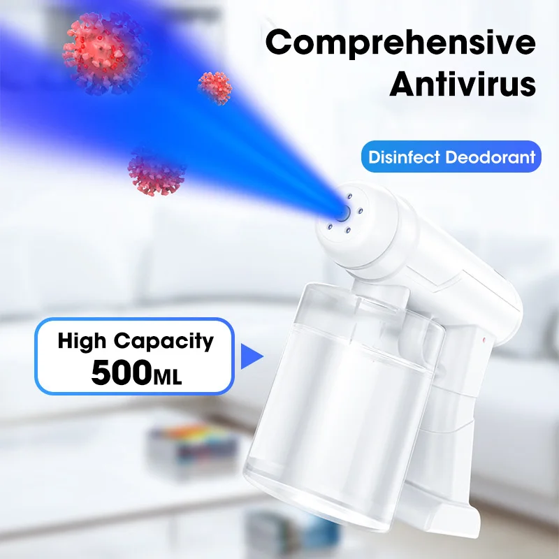 Беспроводной Электрический пульверизатор для дезинфекции 500 мл|Комплекты умного
