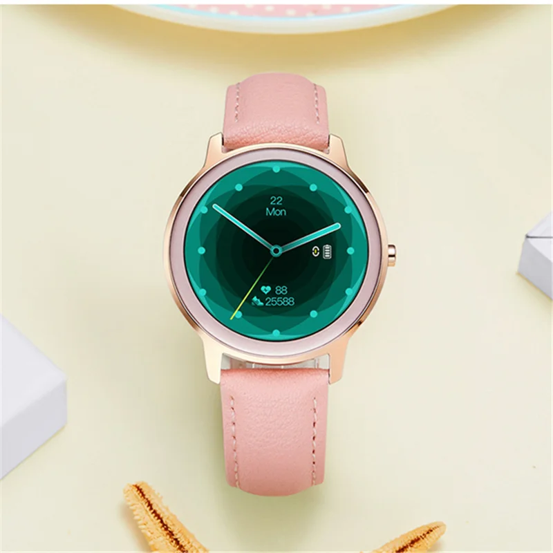 

NEWWEAR New Ladies Smart Watch Women Waterproof Fitness Tracker For Xiaomi Huawei Phone Health Music Heart rate Smartwatch Woman