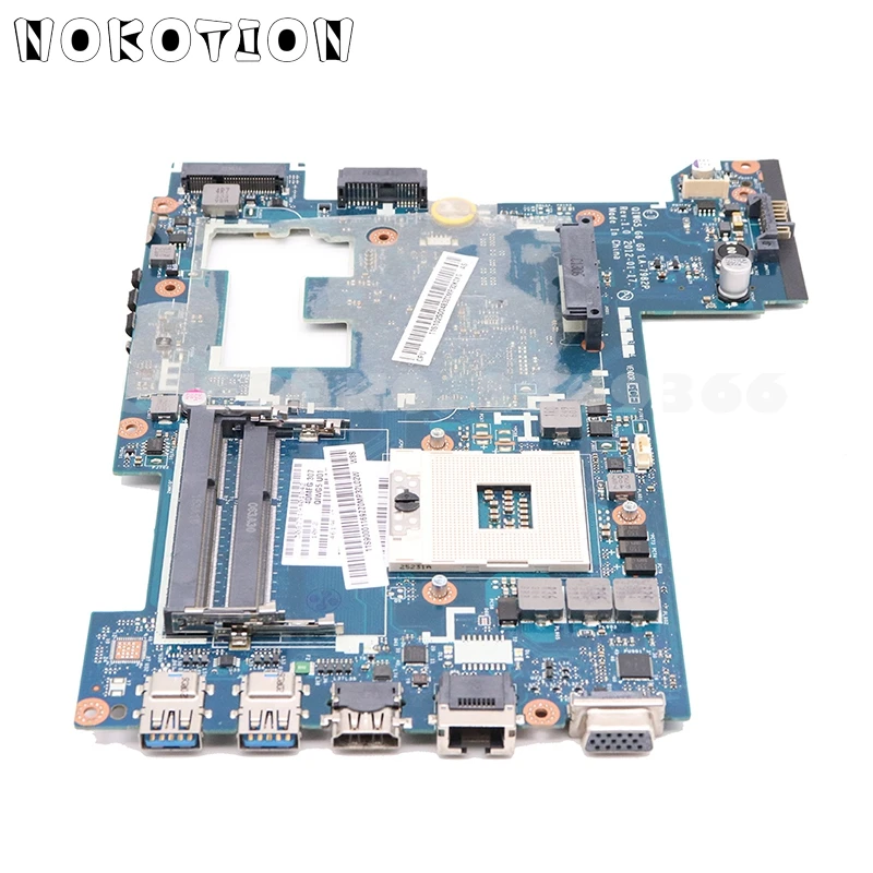 NOKOTION QIWG5_G6_G9 LA-7982P основная плата для lenovo G480 материнская плата для ноутбука HM77 UMA DDR3 полностью протестирована