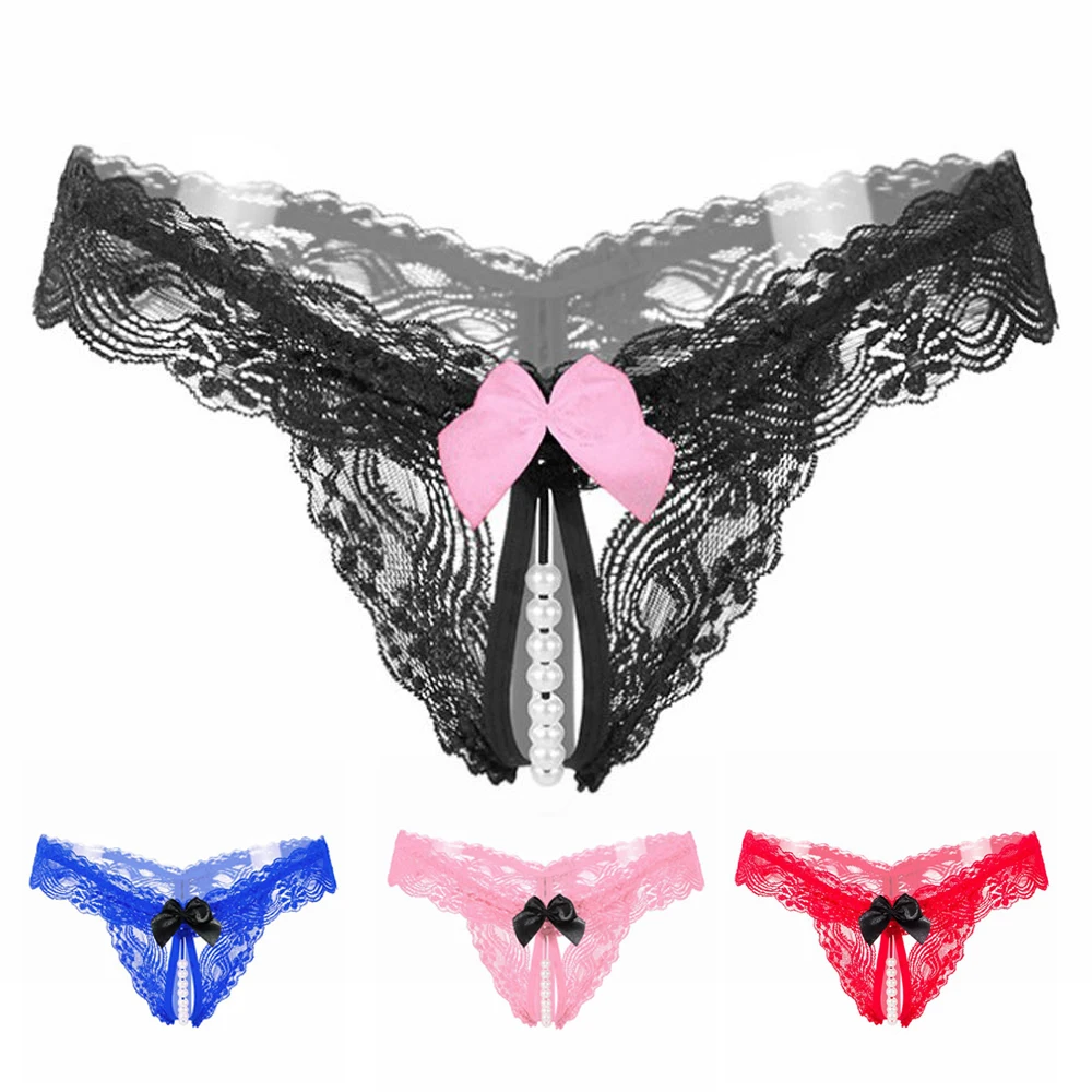 Хит продаж сексуальные стринги с открытой промежностью нижнее белье женские