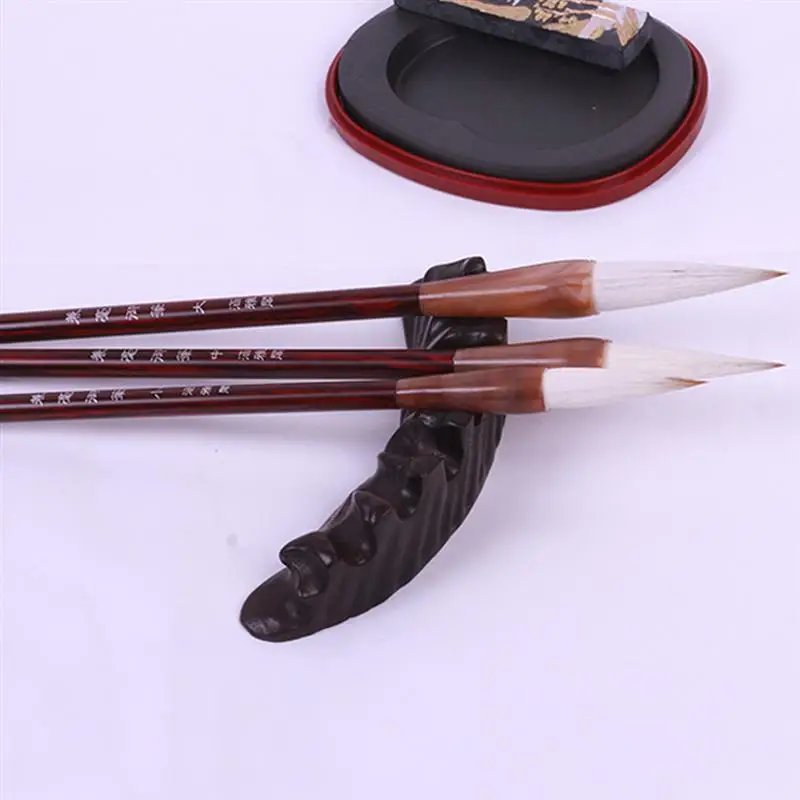 Кисти для каллиграфии 3 шт. профессиональная отличная Волчья шерсть китайская