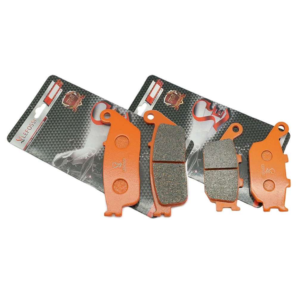Передние и задние тормозные колодки для мотоцикла Honda CB 1 1989 1990 VT250 1988 XL600 CB500F 2013 2014
