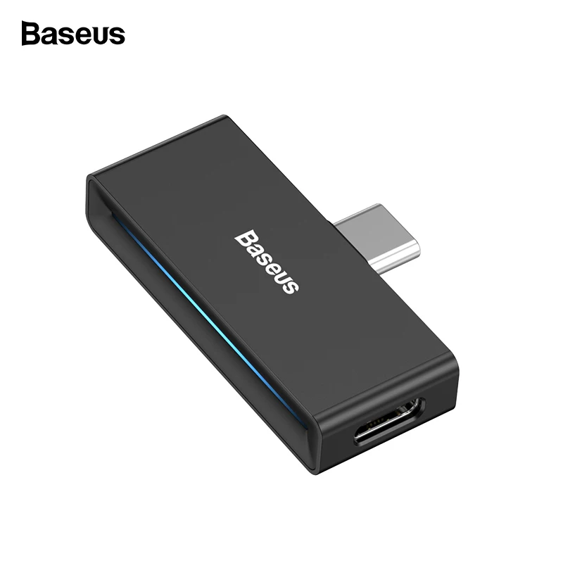 Адаптер Baseus L57 USB Type c для наушников 3 5 мм aux адаптер с PD 18 Вт Быстрая зарядка