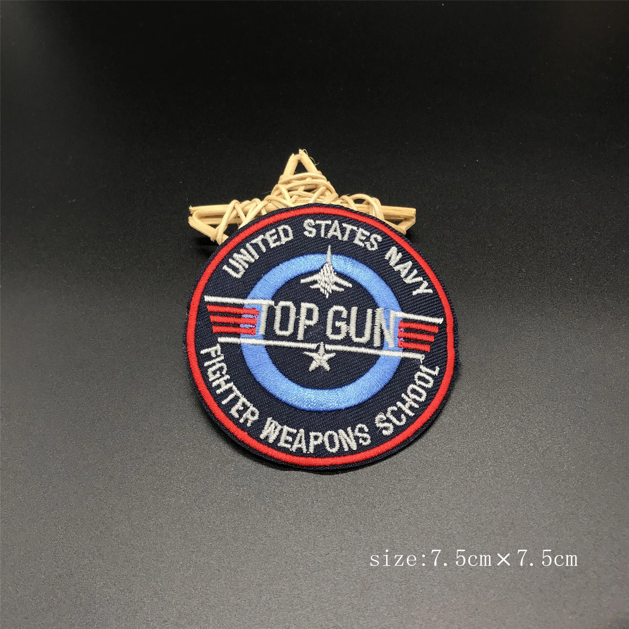 Top Gun NAVY значок ВВС нашивки для одежды DIY Полосы Аппликация креативные значки