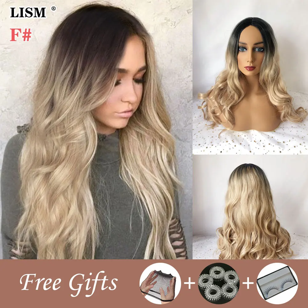 

Синтетический красный фронтальный парик на сетке, новые модные плетеные парики блонд для косплея