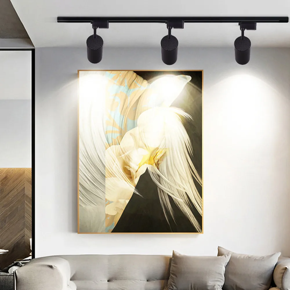 Светильник для трека современный светодиодный рельсовый светильник алюминиевый