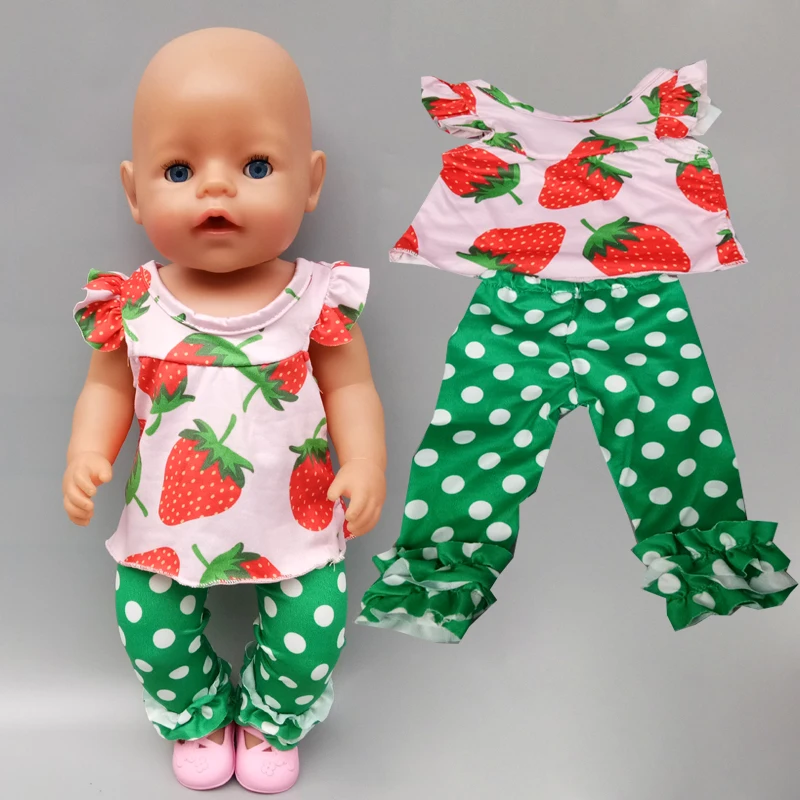 18 inch doll clothes black set for 43cm baby children girl dollbirthday gift | Игрушки и хобби