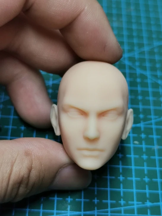 

1/6 Scale The Last Fantasy Prompto Unpainted Head BJD Style for 12''Body DIY