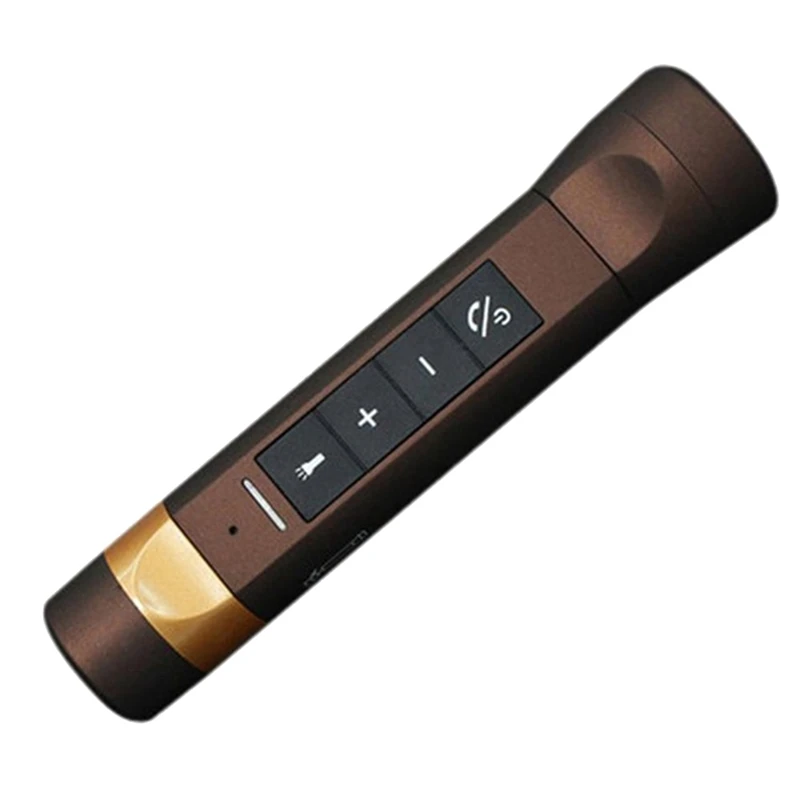 

Outdoor 44v200 Wireless Bluetooth-compatible Speaker Flashlight Torch Power Bank Support TF FM