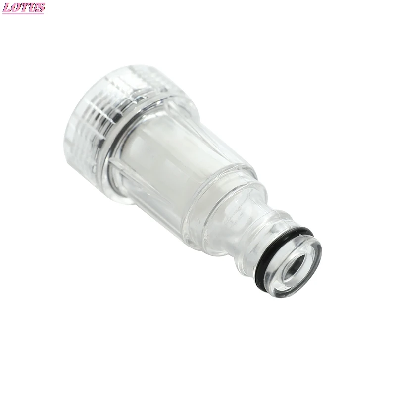 

Universal Plastic Machine Water Filter High-pressure Connection Fitting Pressure Washer Cleaning Supplies Transparent Car Washer